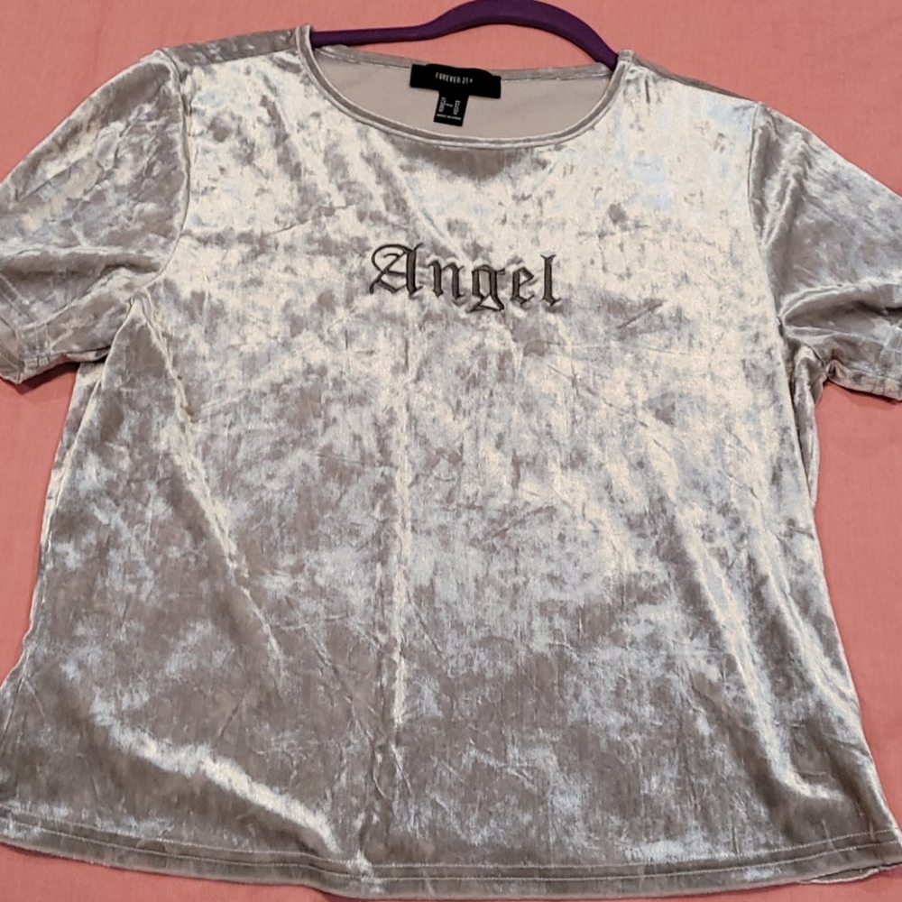 NWOT Velvet Top